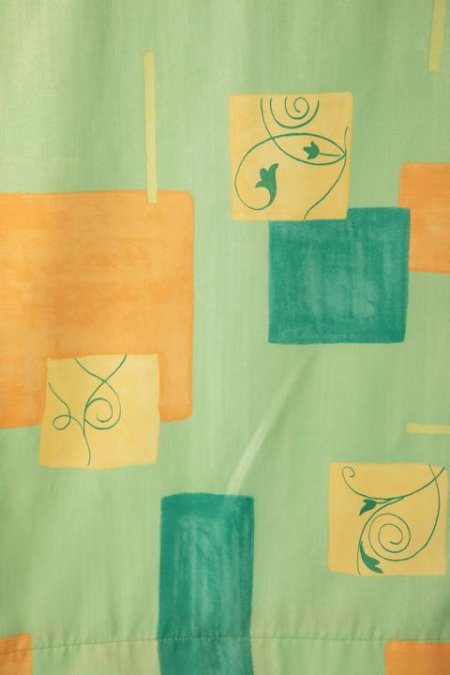 Hospital Curtain with Abstract Pattern 